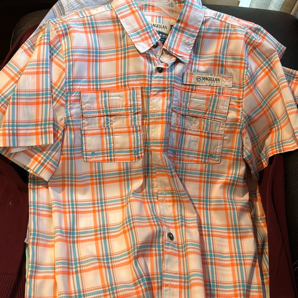 Magellan short sleeve button up